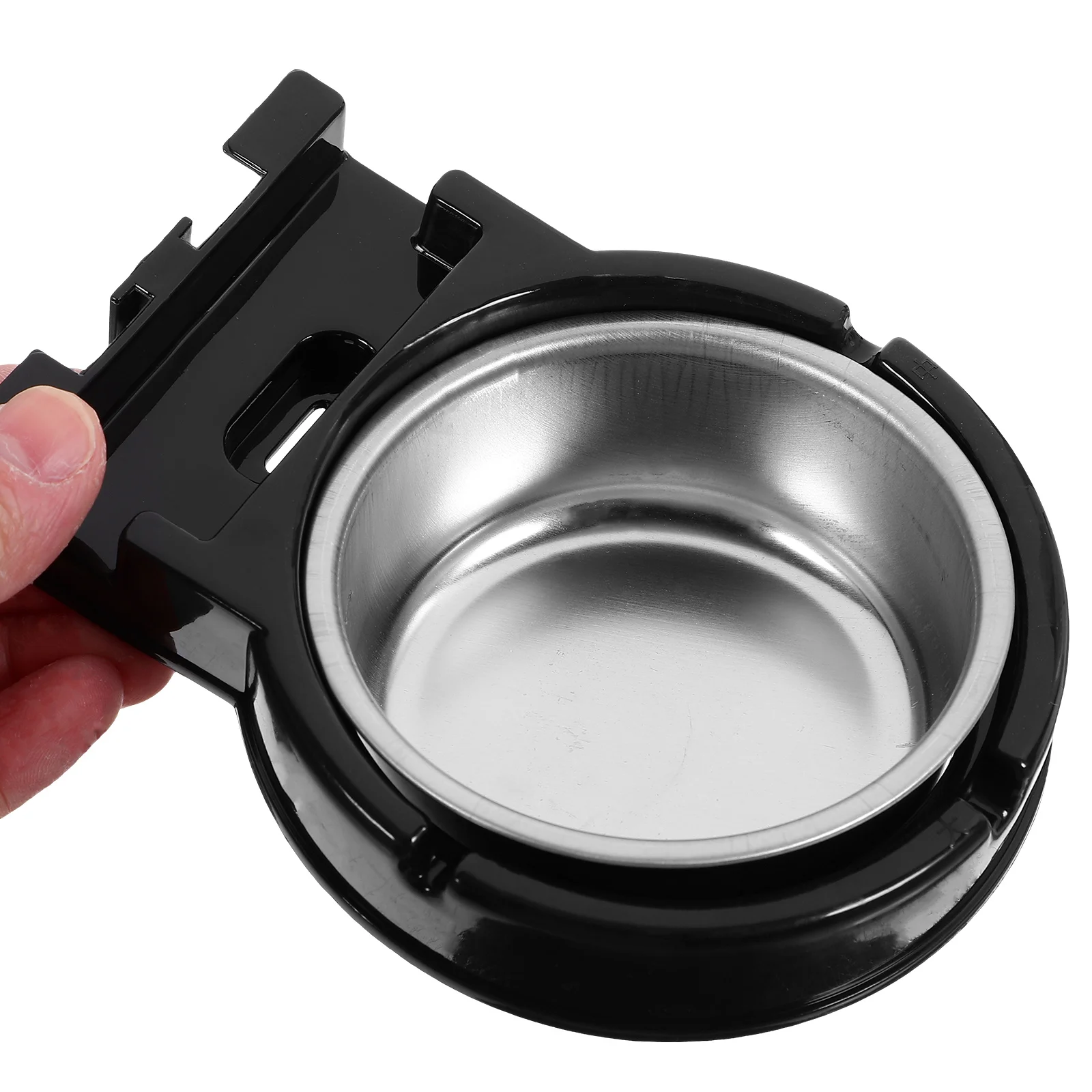 

Wall Mounted Ashtray Black Metal Cigarette Holder Storage Outdoor Smoking Receptacles Bathroom Toilet Stainless Steel Commercial