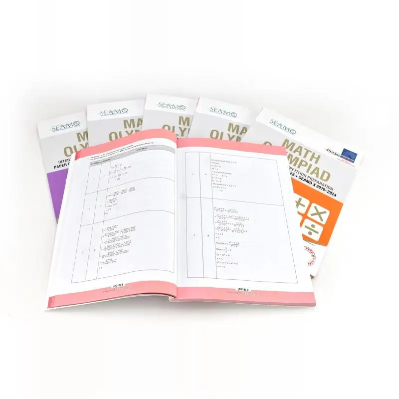 SAP Matheolympiade International Competition Preparation Paper A-F Singapore Mathematical Olympiad SEAMO Question Set