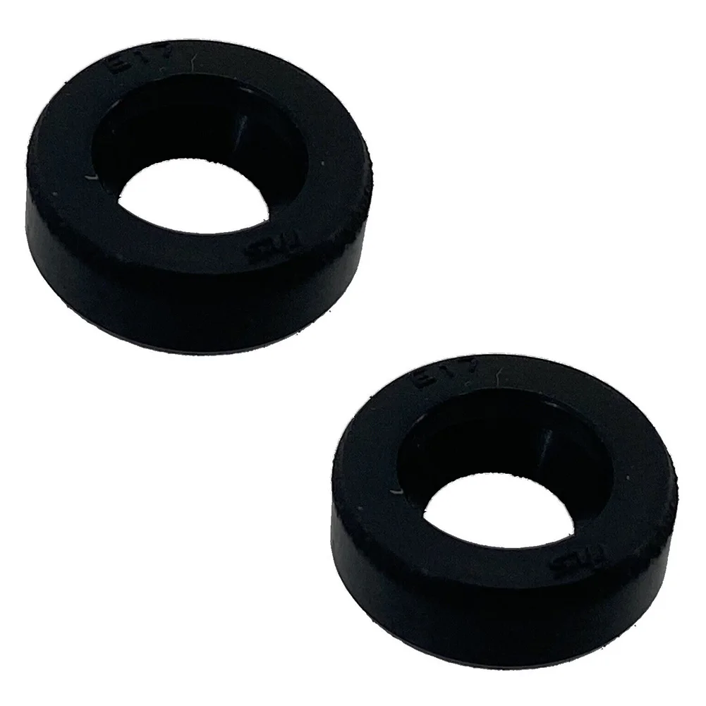 Grease Seal Rubber Oil Seal Oil Seal Garden Grease Seal Rubber Black Lawn Mower Tool Oil Seal 2pcs EL5000 A Replacement Oil Seal