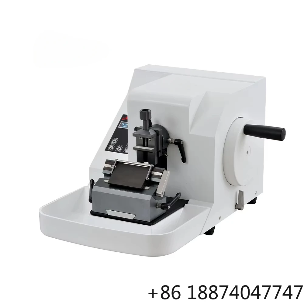 LABTEX Microtome Semi Auto Button Panel Lab 0.5μm 100μm Histopathology Apparatus Hospital Biological Sample Tissue Slicer