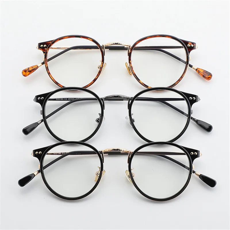 Cubojue Oval Reading Glasses Men Women Anti Blue Light Eyeglasses Frame Male Tortoise Spectacles Prescription Magnify Small