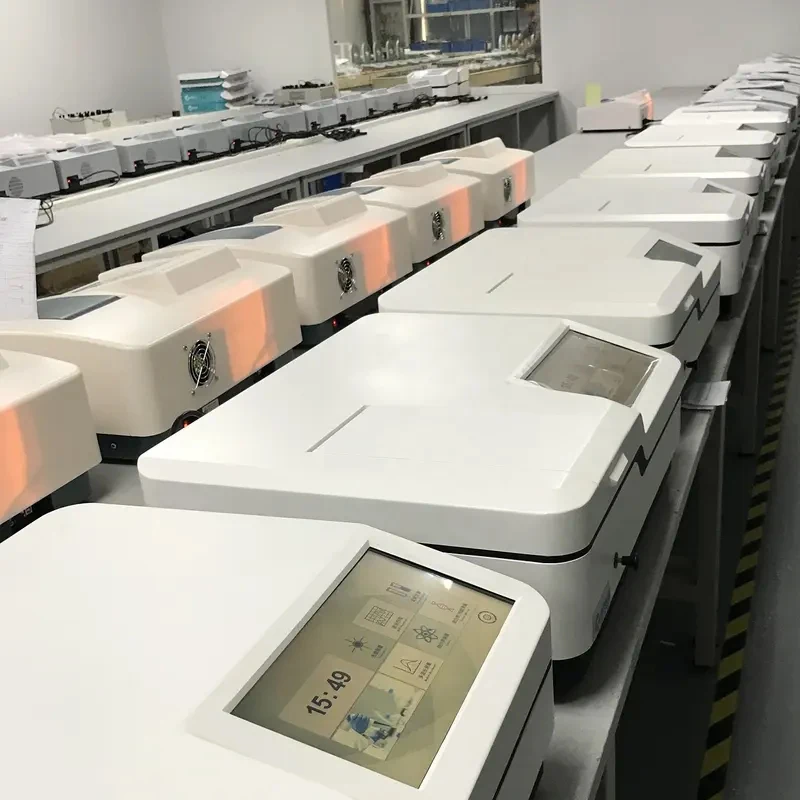 Fabriek Directe Verkoop Uv-zichtbare Spectrofotometer Uv-vis Laboratorium DNA Dual Beam Nanodrop Draagbare Uv/vis Spectrofotometer