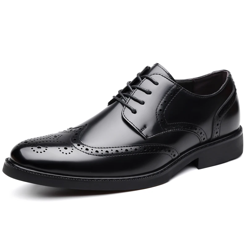 

Men's leather shoes, loafers, new large-sized fashionable business casual leather shoes, banquet formal men's shoes