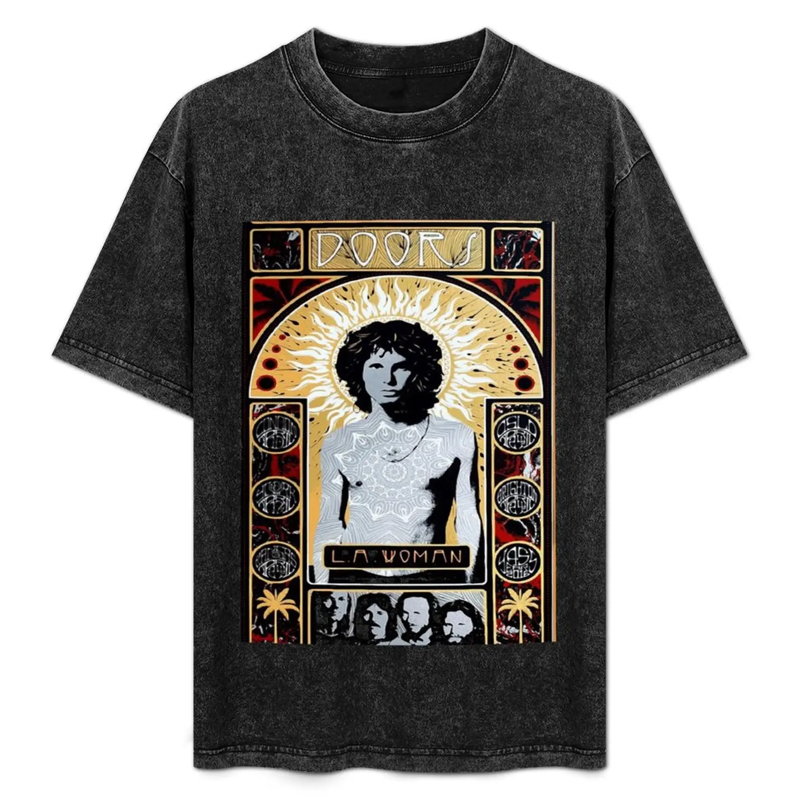 

Jim Morrison Collage T-Shirt tops graphic t shirts Men's cotton t-shirt