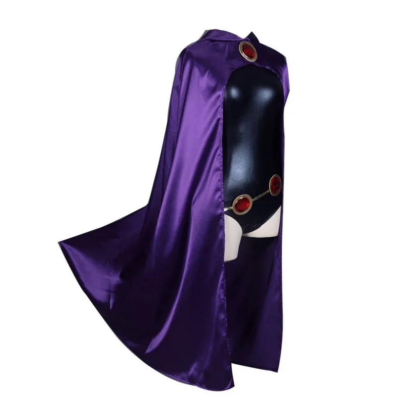 Anime Raven Cosplay Traje para Mulheres, Roupas Sexy, Manto, Macacão, Conjunto Completo, Fato de Festa Halloween