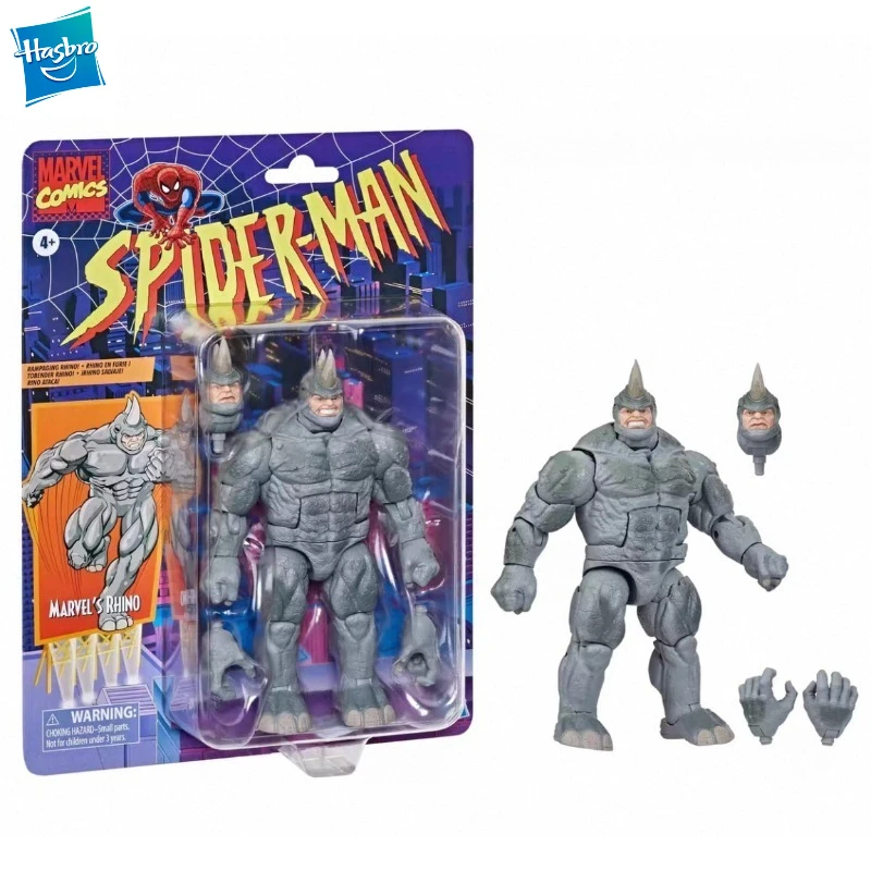Nuevo Original Hasbro Marvel Legends serie MARVEL'S RHINO figura de acción modelo juguete colección de regalo de cumpleaños