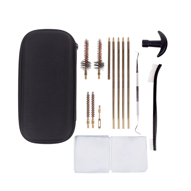Pistol Cleaning Kit .357 Caliber Cleaning Kit 9mm Pistol Clean Kit For .45 .40 .380 .357 .22 Caliber For AR15 M4 AK47 G17 G19 view 6