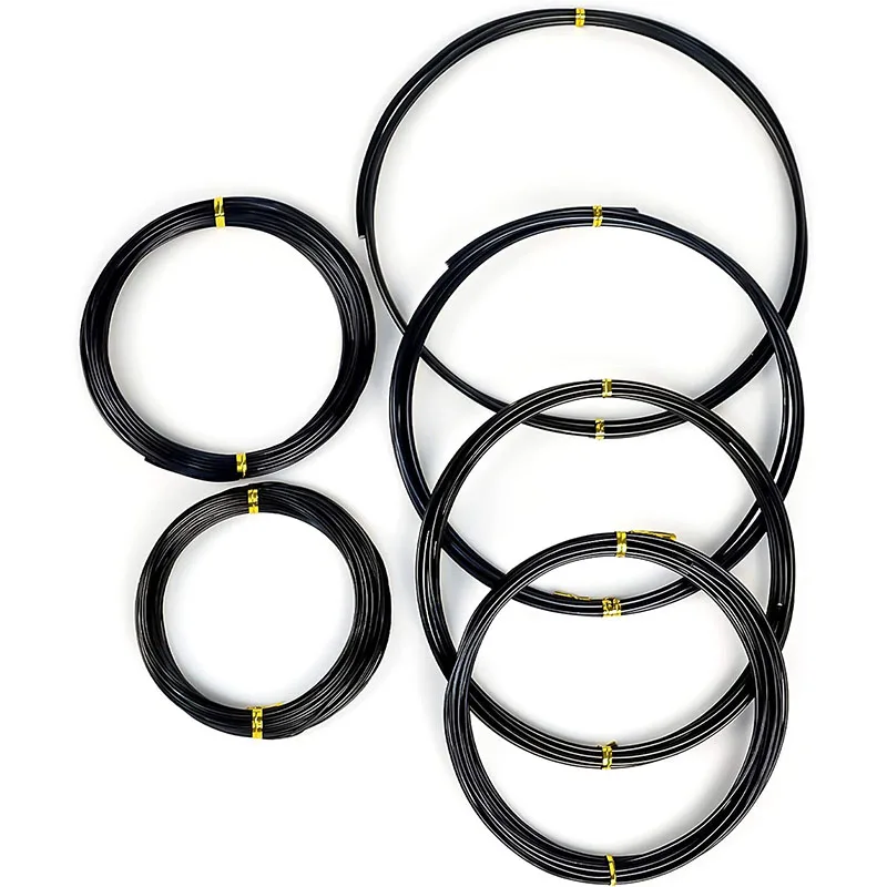 5m 1mm Bonsai Wire Plant Support Anodized Aluminum Wire to Make Bonsai on Wire for Plant Shaping