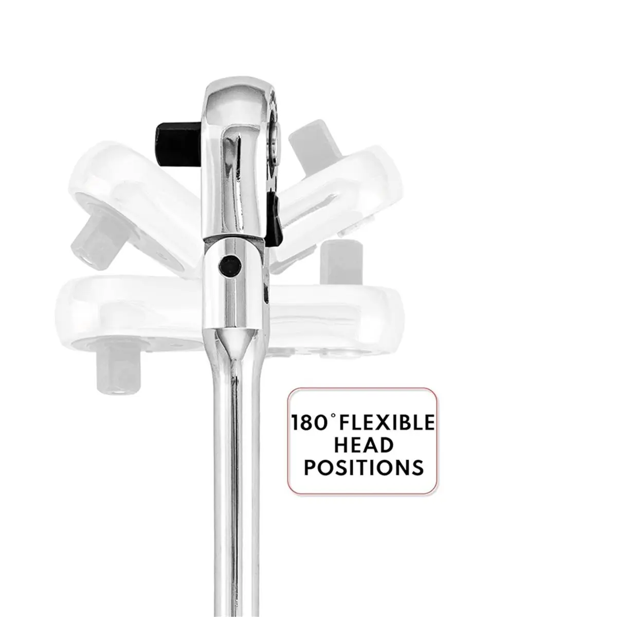 

Набор гибких мини-трещоток AA49, 1/4", 3/8", 1/2", с 72 зубьями, быстросъемные, для малых гаечных ключей