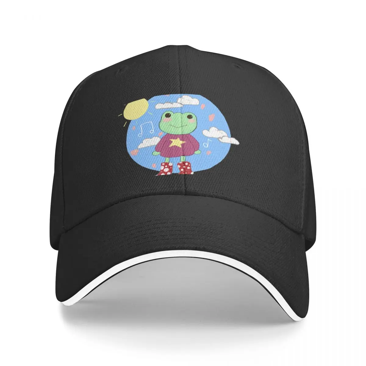 

Happy day frog Baseball Cap dad hat Sports Cap Trucker Cap Women's 2024 Men's