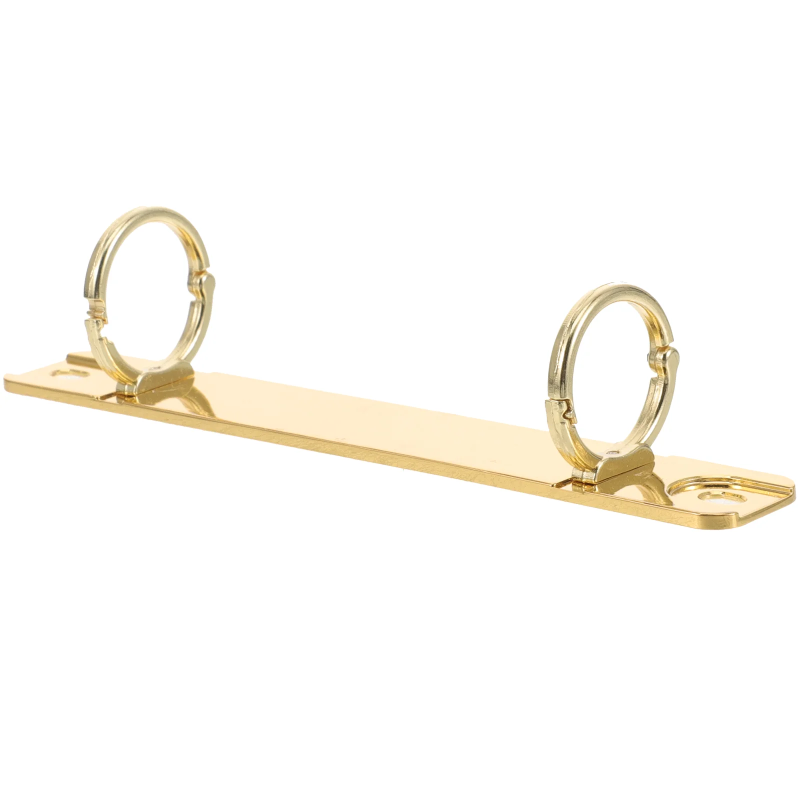 2 Binder Mechanism Metal Detachable 2 Hole O Type Notebook Planner Fasteners File Folders Round Binders Stationery