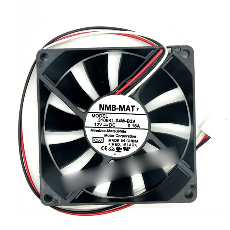 M  New NMB 3106KL-04W-B39 DC 12V 0.16A 3 pin cooling fan#QW