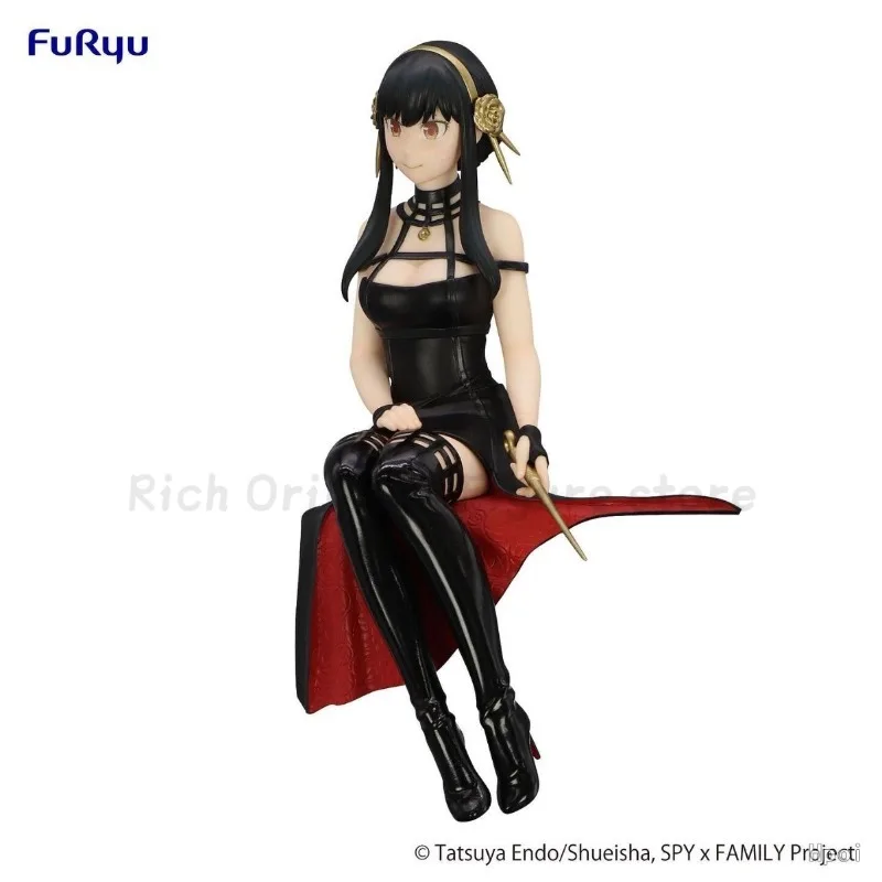 W magazynie oryginalny FuRyu SPY×FAMILY zatyczka do makaronu YOR FORGER Anime kolekcja figurek zabawki ozdoby modelowe