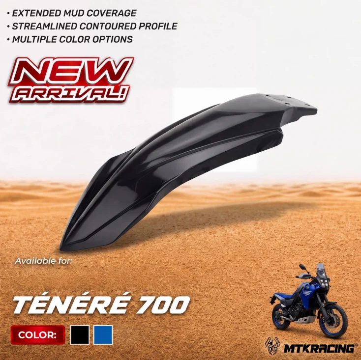 New For Yamaha Tenere 700 T7 Tenere700 World Raid TENERE 700 World Rally Motorcycle Front Fender Accessories High&Low Mudguard