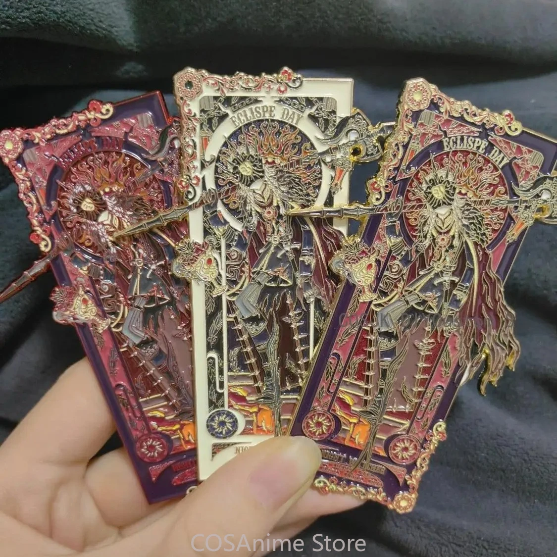 

Игра Роль Grace Ithaqua Mydei Anaxa Косплэй металлическая карта закладка значок коллекция булавок аниме сувенир Рождественский подарок на день рождения