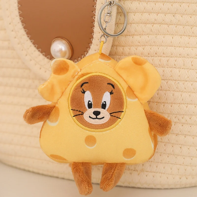 Chat Tom Mouse Jerry jouets en peluche Anime Animal peluche poupée sac à dos pendentif porte-clés sac à bandoulière décoration enfants cadeaux d'anniversaire
