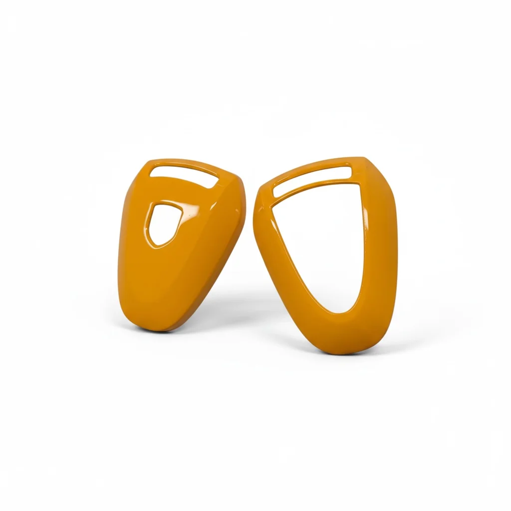 

ABS Gloss Replacement Remote Key Case Cover for Porsche 911 997 Cayman Boxster 987 (Only Fits Silver Head Remote Key)