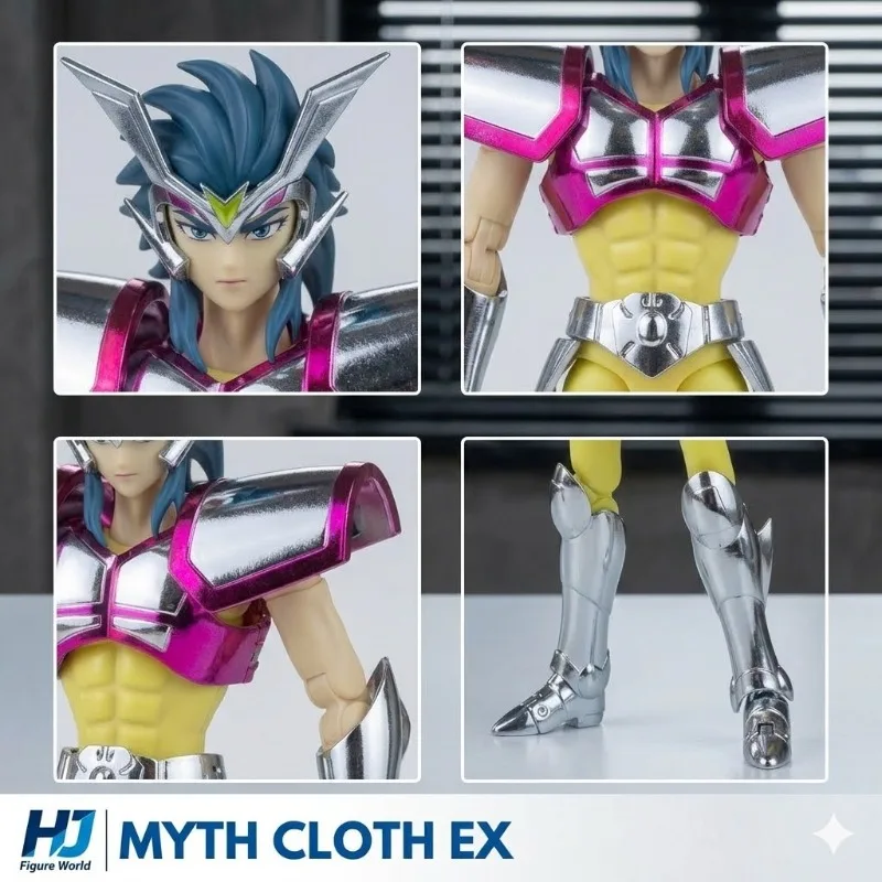 【In Stock】 Saint Seiya CS Chuanshen Canes Venatici Asterion Myth Cloth EX Silver Saint Diecast Metal Armor Action Figure Toy