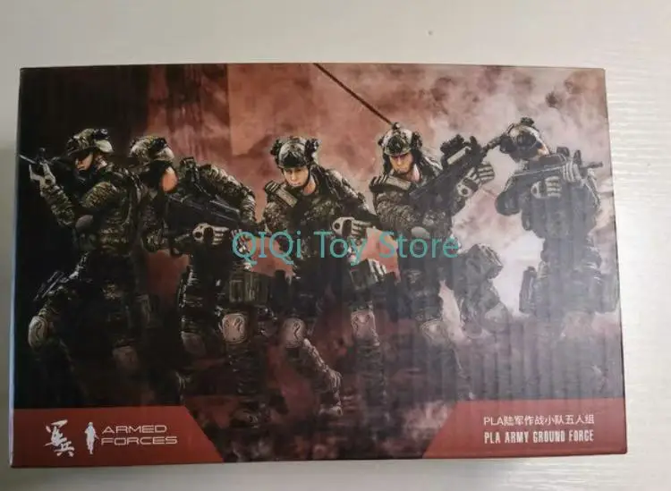 

In stock JOYTOY1/18 PLA Army Combat Camouflage 5-Per Group 3.75 movable Doll