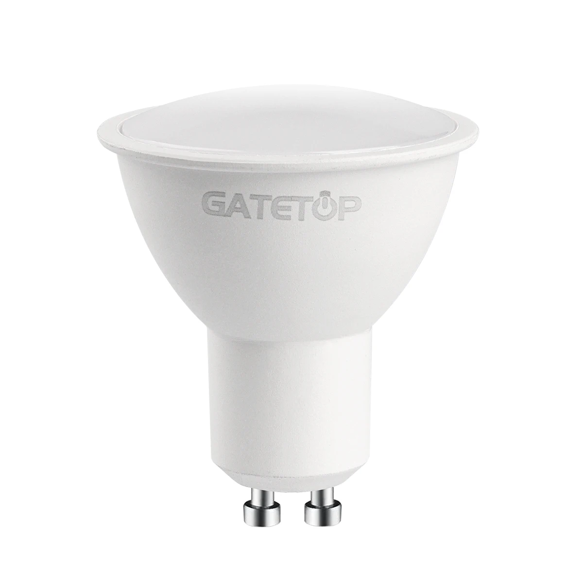 Refletor LED branco quente, sem luz cintilante, em linha, certificação CE da UE, GU10, AC 110V, AC 220V, 3W-8W, 1-10Pcs