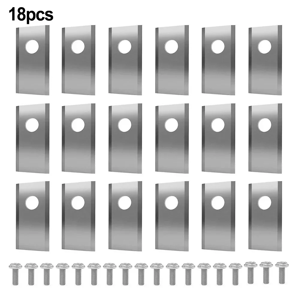 

18/30pcs Stainless Steel Blades Replacements For Worx Robotics Lawnmower Cutting Blade Sets Lawn Mower Parts