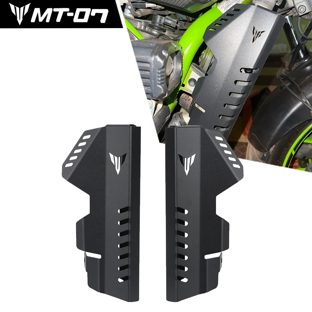 

MT07 FZ07 Side Radiator Grille Cover Guard For Yamaha MT-07 FZ-07 2013 2014 2015 2016 2017 Motorcycle Accessories Protector Cap