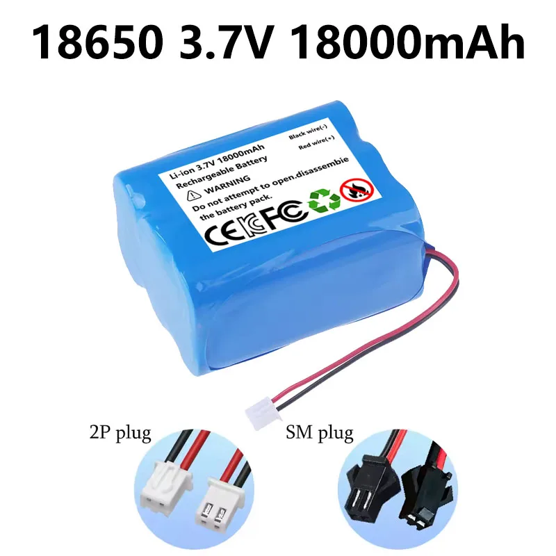 

1s6p 18650 3,7 В литиевая аккумуляторная батарея Au 18000 мАч светодиодная лампа Bluetooth Haut - Parleur DIY Batterie De Secours