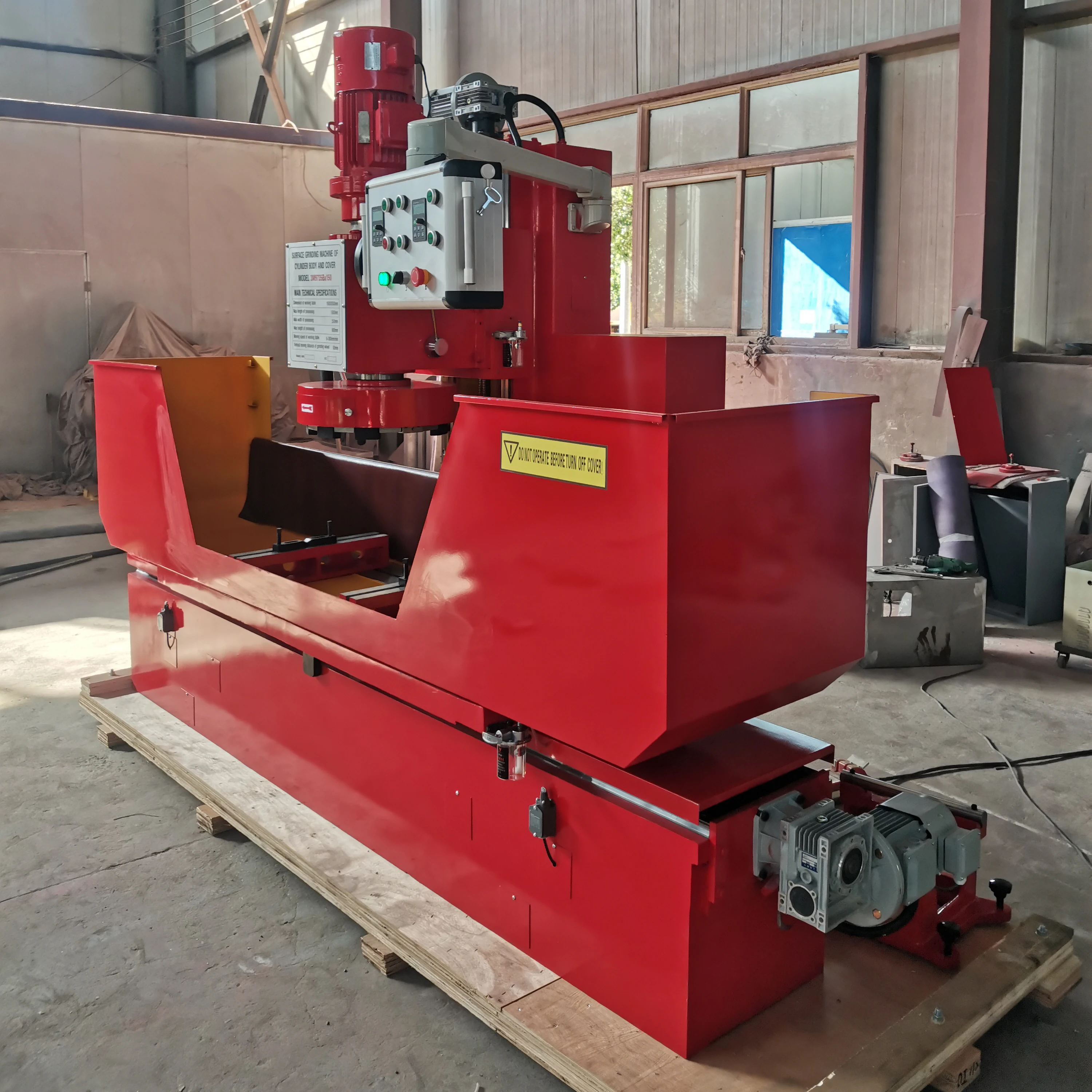 Highly Stable Surface Cylinder Block Grinding Machine For Cylinder Head Engine Long Service Life