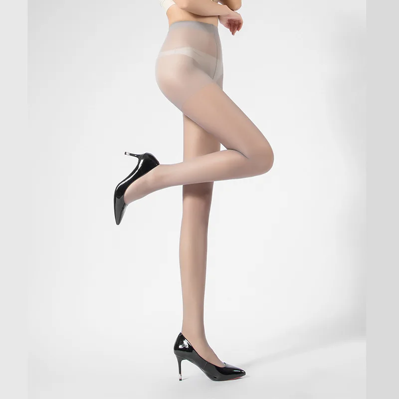 Sexy women seamless pantyhose net tight nylon stocking fishnet mesh female hosiery Core spun silk crotch thin PR68
