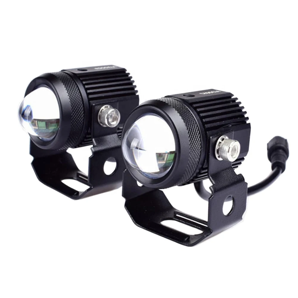 

2Pcs 12V Fish Eye LED Hawkeye Reverse Backup Light DRL Daytime Running Light Signal Bulb Fog Lamp for Motorcycle