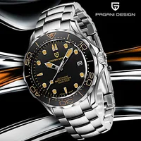 Reloj de Hombre Pagani Design 2026, Nuevo, Diseño Moderno, Movimiento Automático NH35, Reloj Mecánico, Cristal de Zafiro AR, Resistente al Agua, Deportivo, para Buceo