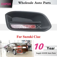 CAPQX-luz de parachoques trasero para Suzuki Ciaz, faro Reflector de luz antiniebla trasera, marco de luz de freno, lámpara de advertencia