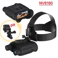 R6/R7/R11/R18/NV8160 HD Night Vision Binoculars Infrared 5X Outdoor Digital Zoom Hunting Device Day Night Dual Use 300m Distance