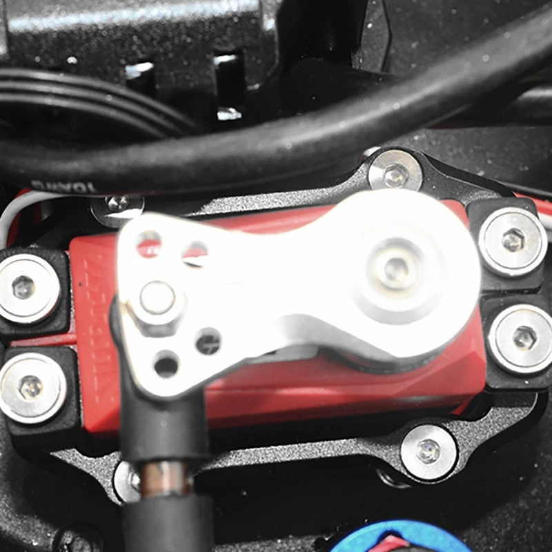 Metalowy uchwyt Servo do ARRMA 1/8 KRATON Outcast SENTON Talion Typhon 6S BLX RC części do modernizacji samochodów