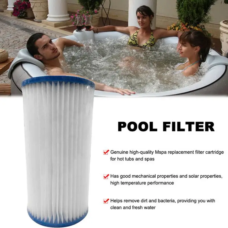 Pool Filter Cartridge Pool Filter Vacuum Cleaner Easy To Replace Type A Or C Pool Filter Cartridge For Swimming Pool Daily Care