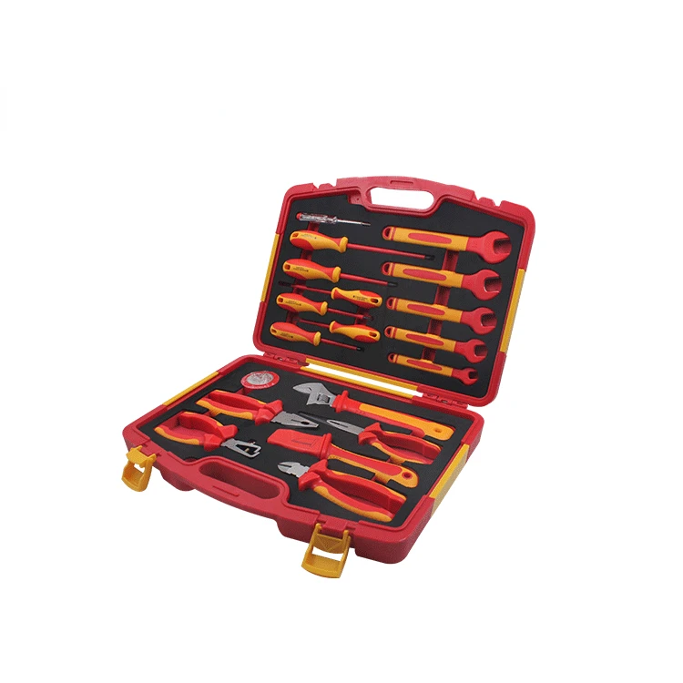 Professional VDE Insulated Electrician Tool Set BEST electric Socket Screwdriver Set for 19pcs