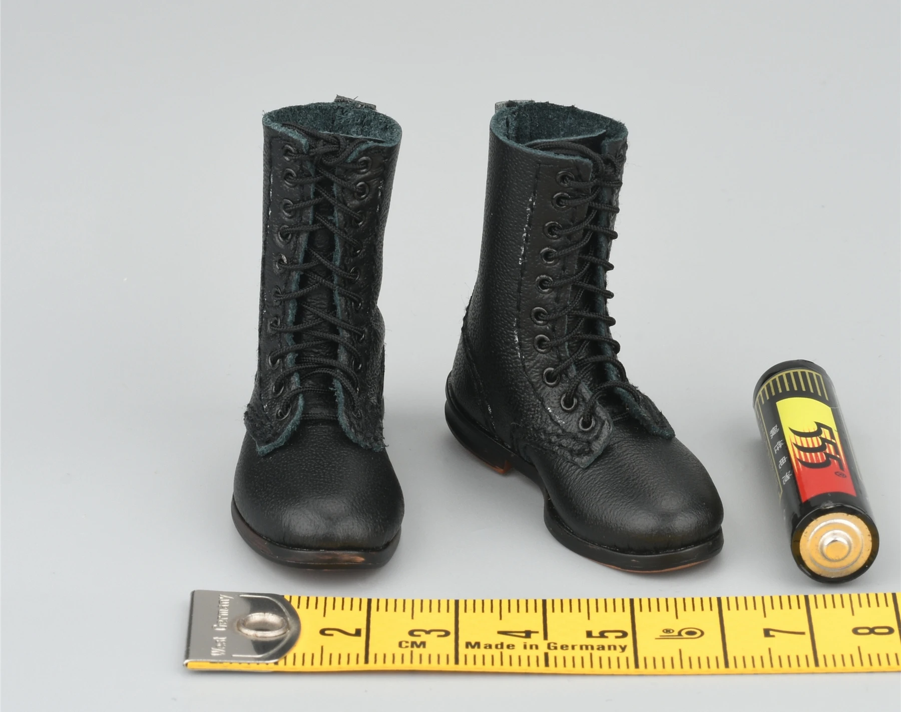 1/6 Scale  UD9016 Soldier Genuine Leather Hollow Boots Model  for 12