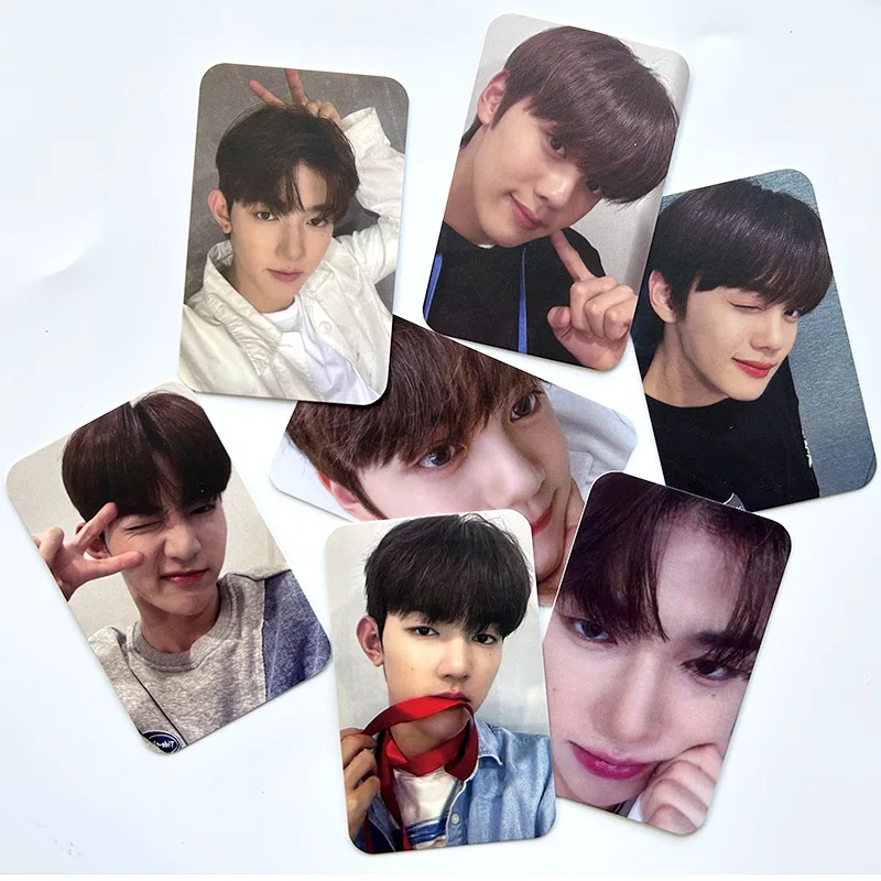 6pcs/set KPOP ZB1 Album Selfie Photocards YOUTH IN THE SHADE Album LOMO Cards ZhangHao Ricky Paper Cards ZEROBASEONE Fans Gifts