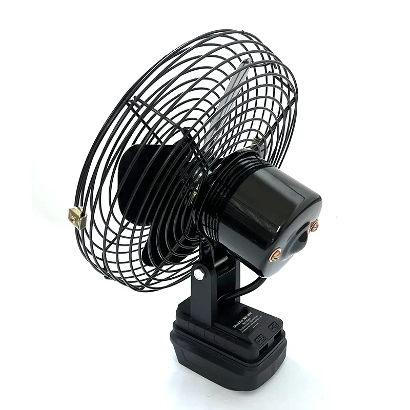 Fit Makita Camping Fan 8 Zoll Wireless Outdoor Angeln Desktop Tragbare Metall Fan Starken Wind Fan Fit Makita 18 V 20 V Batterie