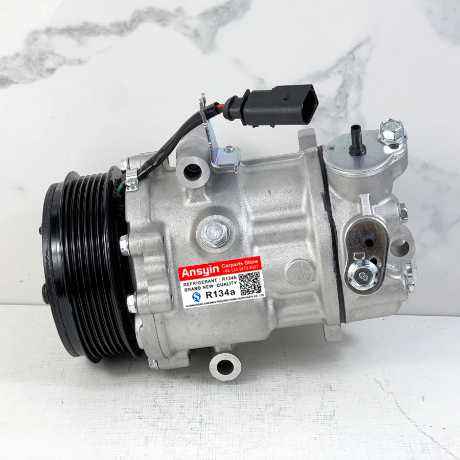 AC Compressor 1S0820803A 1S0820803B 1S0820803C 2E2110290 3B2710628 2E1510354 SD6V12 For VW UP Polo Skoda Citigo SEAT Mii