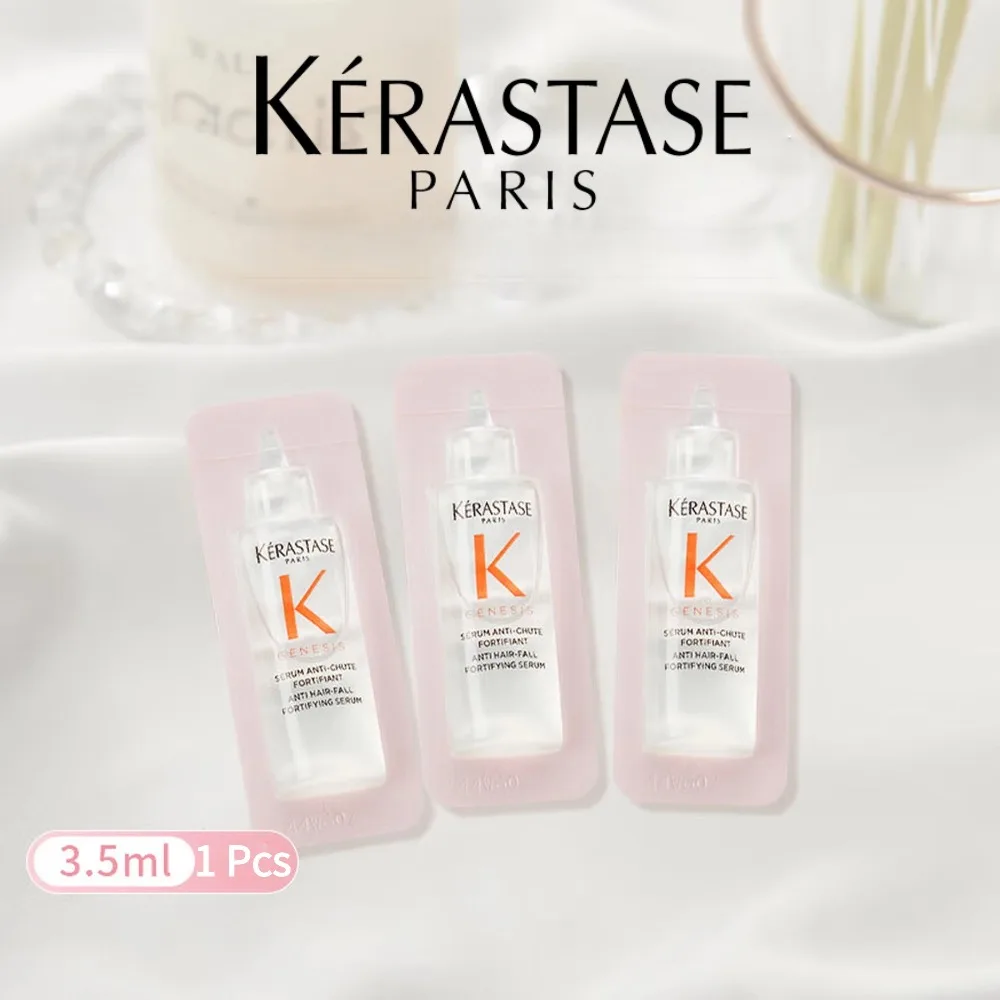 

Kerastase Genesis Anti-Hair Fall Fortifying Serum 3.5ml (Travel Size), Original Hair Serum for Women/Men, Hair Care Treatment