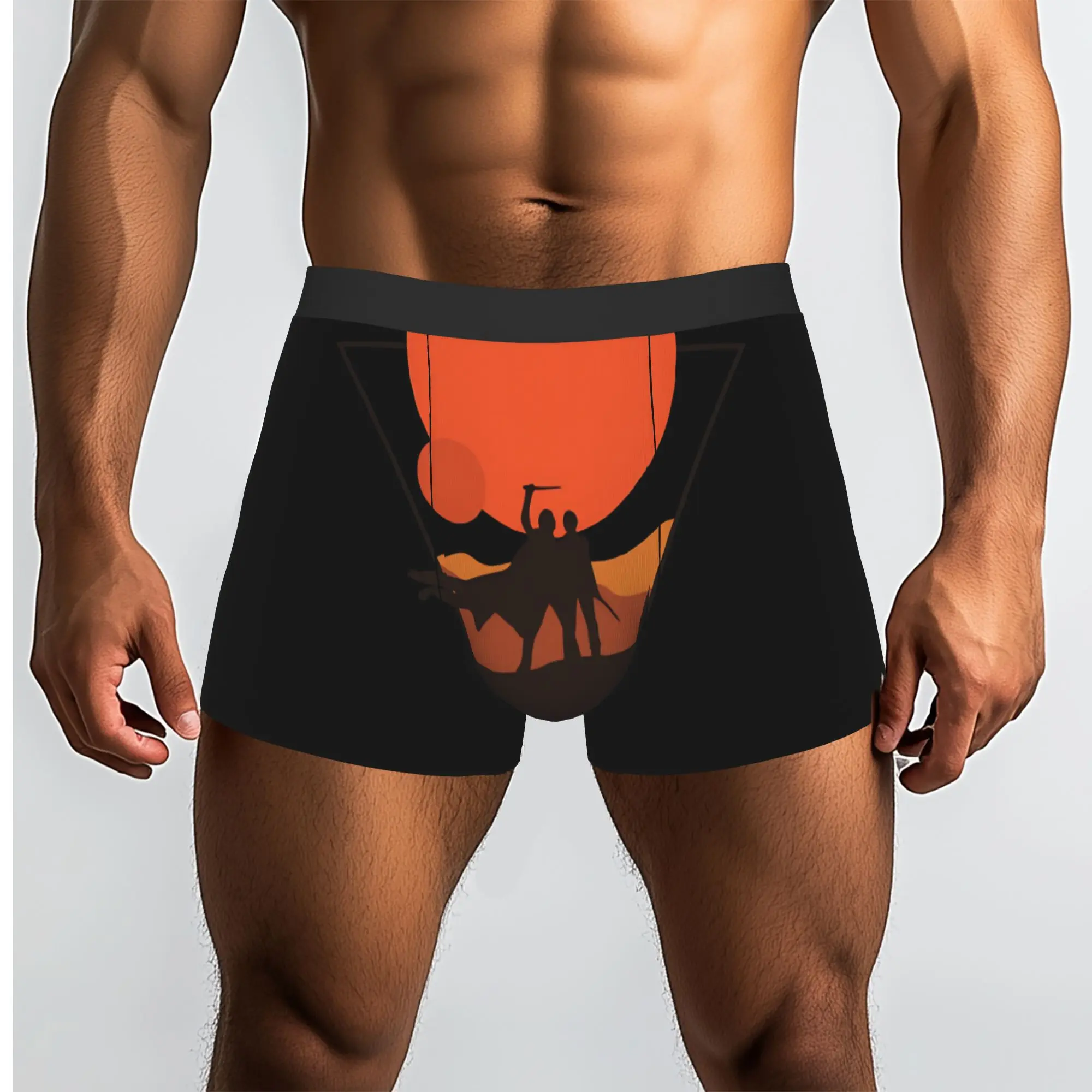 Arrakis Desert  DUNE Underpants Breathbale Panties Male Underwear Comfortable Shorts Boxer Briefs