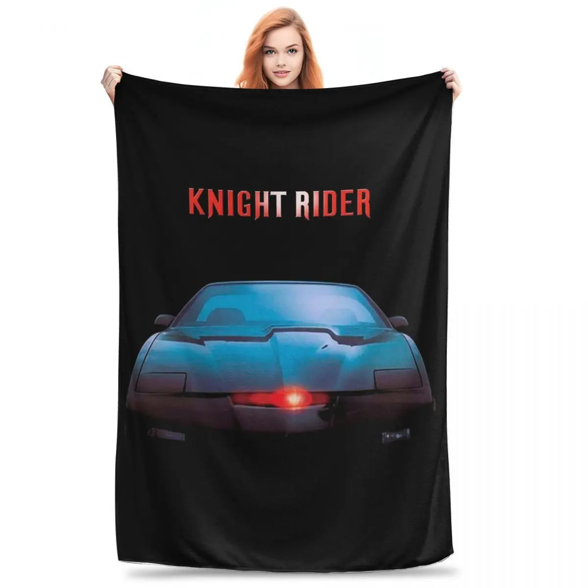 Knight Ride Blankets Flannel Multi-function Sofa Throw Blankets For Home Bedroom Outdoor Throws Bedspread Quilt