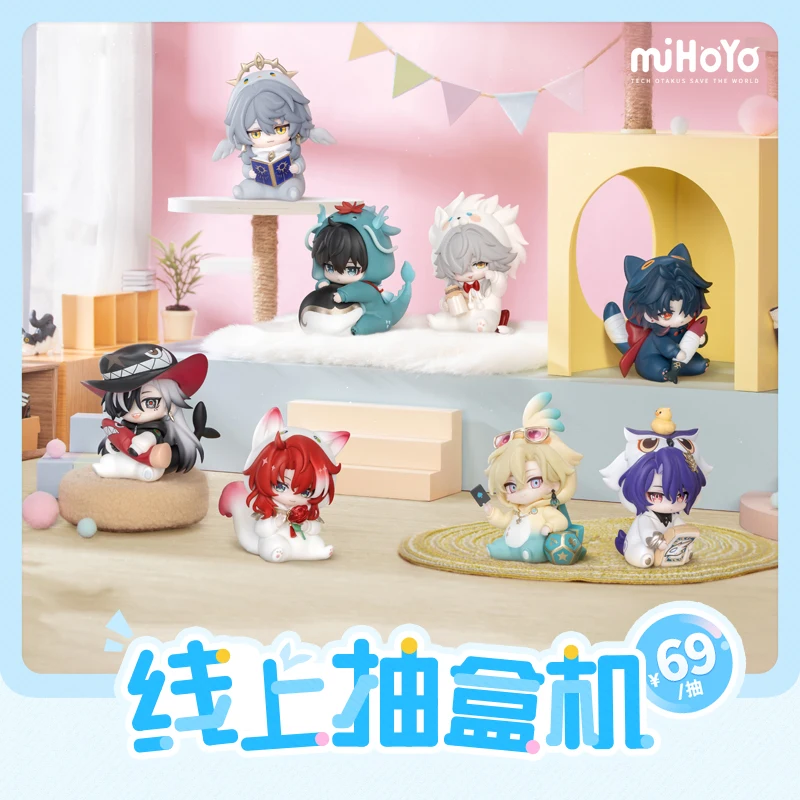 

[Подлинная] игра Honkai Star Rail Q..Ver Blade Sunday фигурка Косплей Настольный орнамент Аниме Мультфильм Аксессуары Реквизит \ Хэллоуин