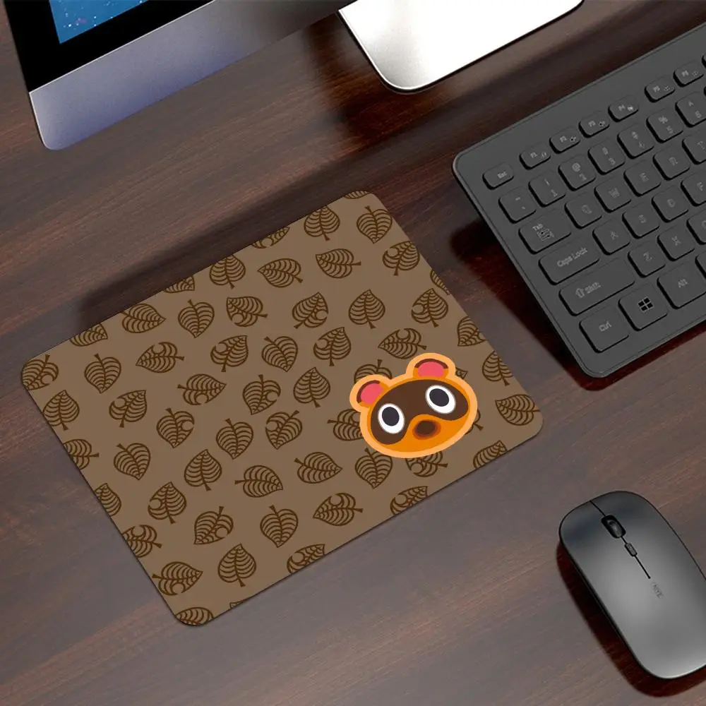 Small PU mouse pad Non-Slip Gaming Desktop Mouse Pad Waterproof Anti-Scratch Animal Crossing New Horizons Mat For Laptop Desktop