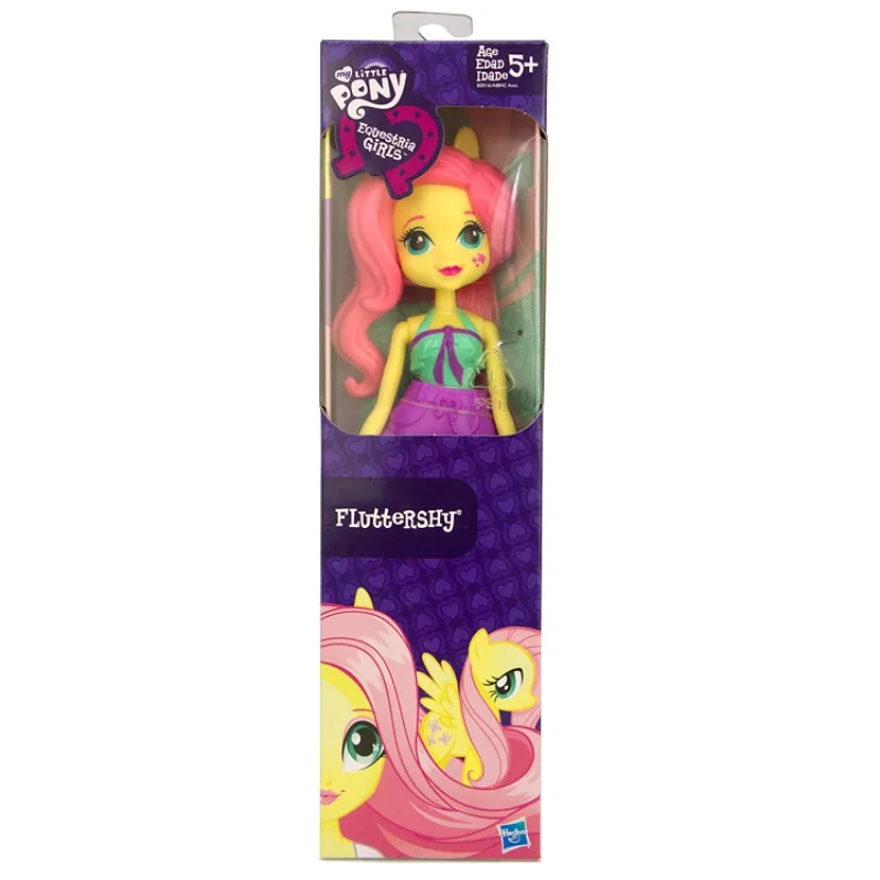 هاسبرو الأصلي حقيقية بلدي ليتل المهر Equestria Fluttershy ألعاب شخصيات الحركة للبنين بنات هدية تحصيل نموذج الحلي #2