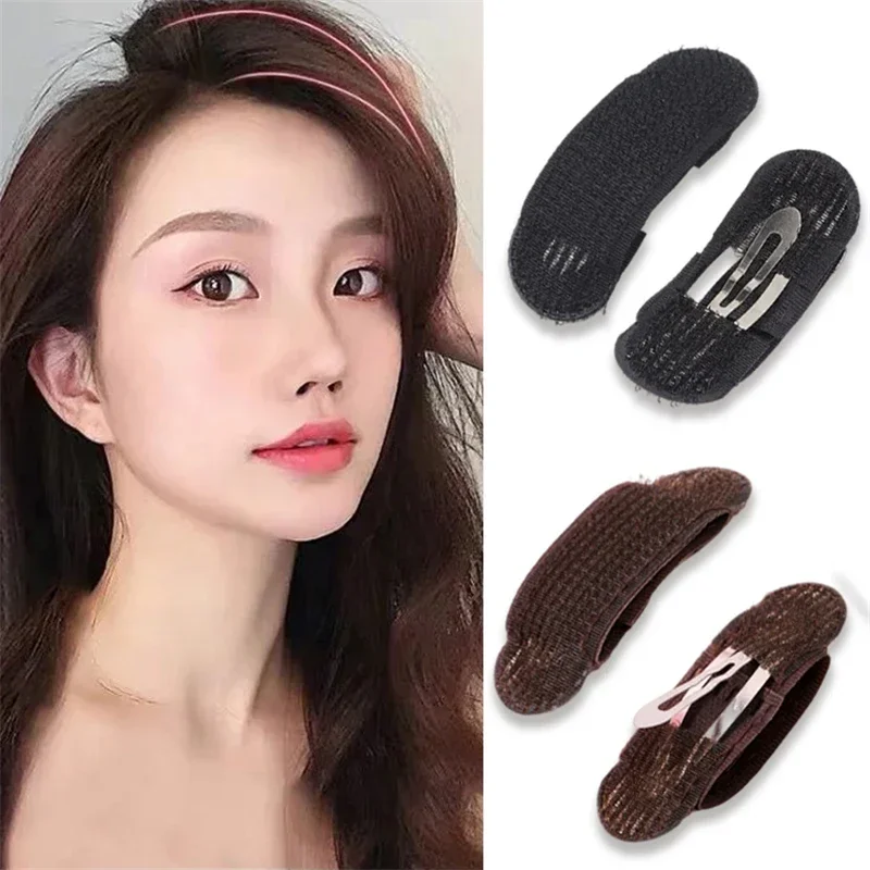 2 Pieces/Set BB Hair Fluffy Clip For Women Clip Hair Fluffy Mat Roots Pad Sponge Hair Pins Stereotypes Styling Tools Заколка