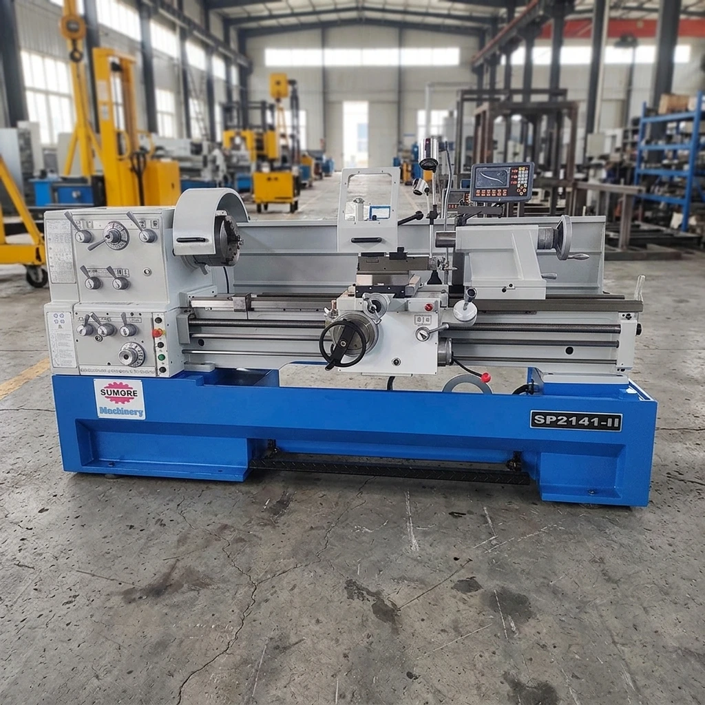 Sumore SP2141 3000mm Heavy Horizontal Clearless Bed Lathe Torno Automatic Universal Lathe