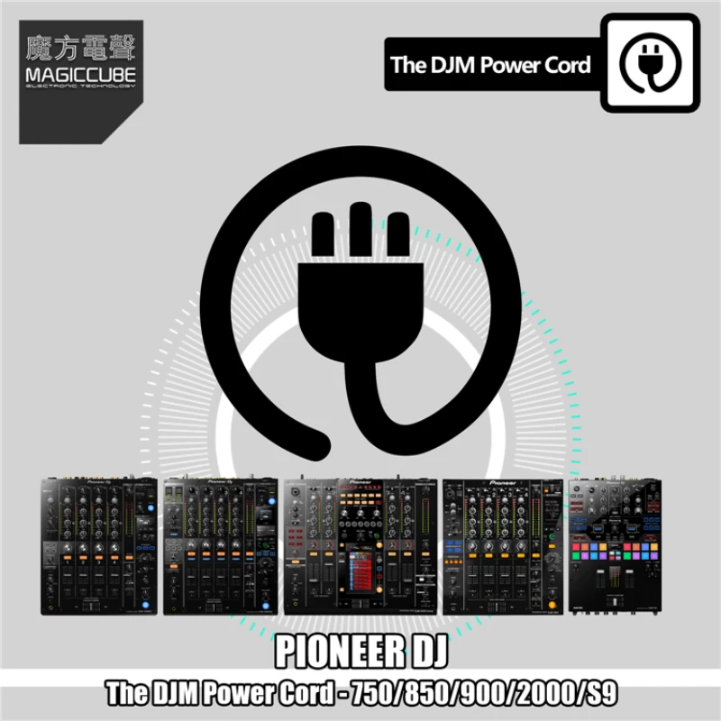 

Pioneer DJ Mixer DJM-750 850 900NXS2 2000NXS S9 Power Cord