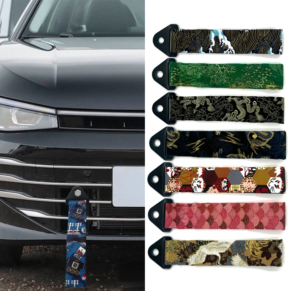 

Japanese Car Decorations Tow Hook Cover Universal Dragon Trailer Hitch Tuning Accessories Cars Styling Parts for BMW VW Audi